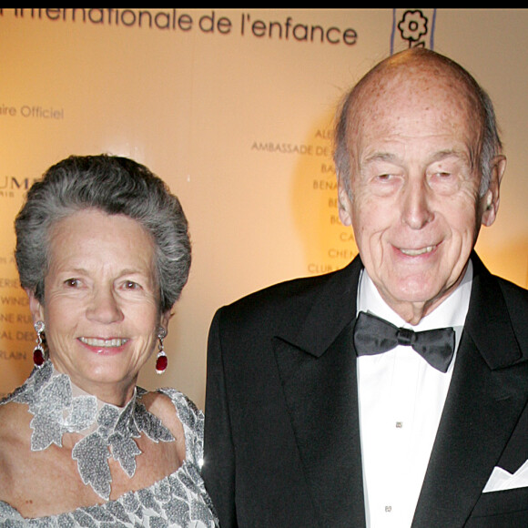 Valéry Giscard d'Estaing et son épouse Anne Aymone (archive)