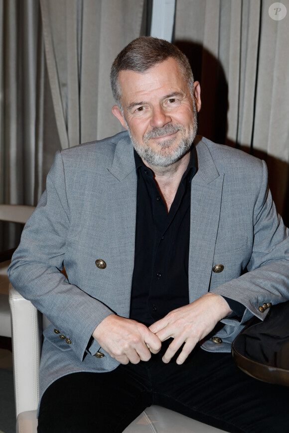 Exclusif - Eric Naulleau (président du jury) - 10ème édition du Prix des Hussards à l'hôtel le Lutetia à Paris, France, le 20 avril 2023. © Christophe Clovis / Bestimage 