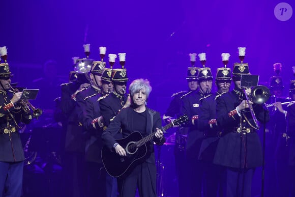 Nicola Sirkis lors du concert caritatif "Sentinelles d'un soir" au profit de l'association Bleuet de France à la salle Pleyel à Paris le 30 mai 2024.  © Jack Tribeca / Bestimage