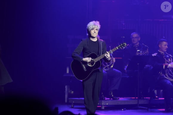 Nicola Sirkis lors du concert caritatif "Sentinelles d'un soir" au profit de l'association Bleuet de France à la salle Pleyel à Paris le 30 mai 2024.  © Jack Tribeca / Bestimage