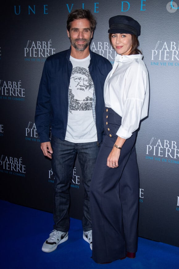 Âgé de sept ans, Marin est l'enfant que la chanteuse Nolwenn Leroy a eu avec le tennisman Arnaud Clément.
Arnaud Clément et Nolwenn Leroy assistent à l'avant-première de "L'Abbé Pierre, Une Vie De Combats" au cinéma UGC Normandie à Paris, le 10 octobre 2023. Aurore Marechal/ABACAPRESS.COM