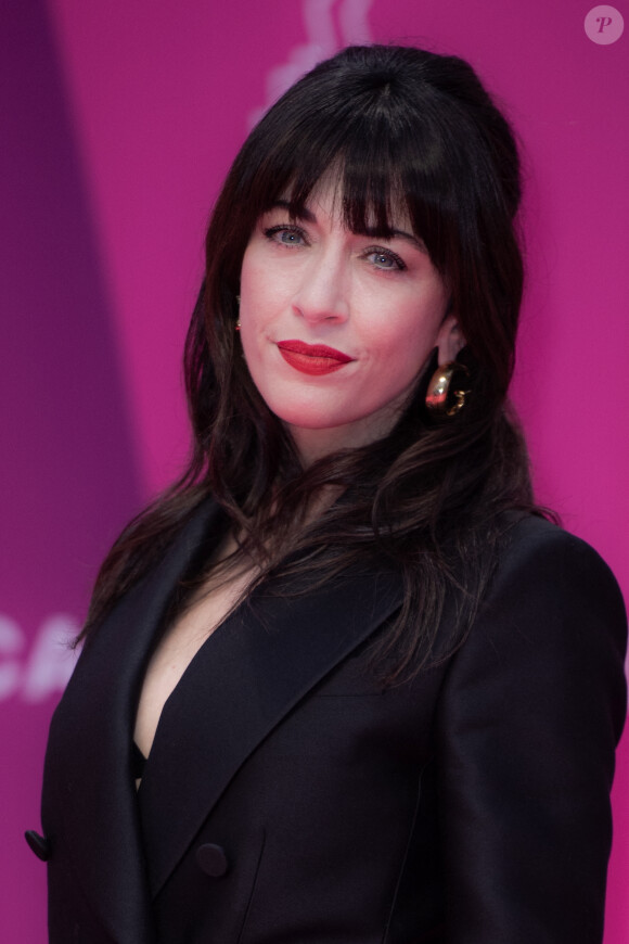 Nolwenn Leroy assiste au Pink Carpet dans le cadre du 7ème Festival International CannesSeries, le 6 avril 2024. Aurore Marechal/ABACAPRESS.COM