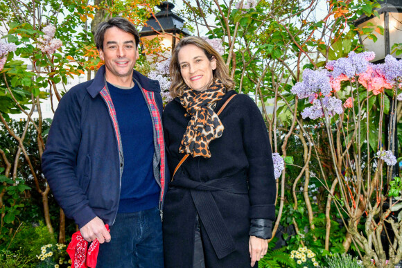 
Julian Bugier et Claire Fournier assistent à la remise des prix littéraires 2024 à la Closerie Des Lilas le 25 avril 2024 à Paris. Shootpix/ABACAPRESS.COM