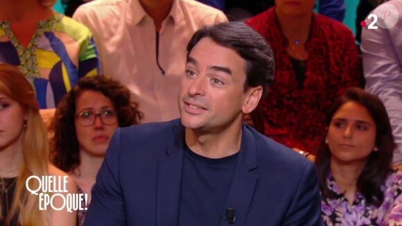 Julian Bugier sur le plateau de "Quelle époque" samedi 2 juin