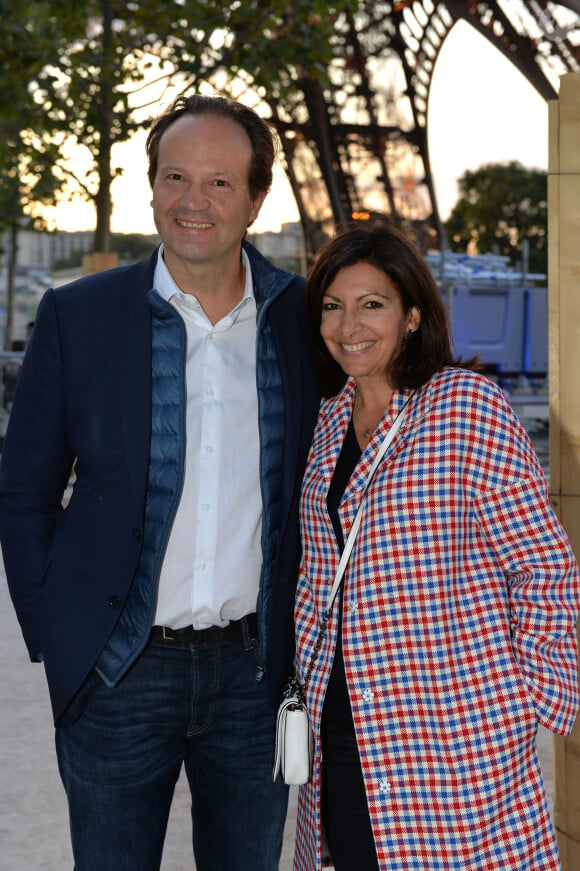 Exclusif - Anne Hidalgo et son mari JeanMarc Germain - Concert de Paris sur le Champ de Mars à l'occasion de la Fête Nationale à Paris le 14 juillet 2019. © Gorassini-Perusseau-Ramsamy/Bestimage