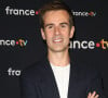 Jean-Baptiste Marteau est quelqu'un de discret. 
Jean-Baptiste Marteau au photocall pour la conférence de presse de rentrée de France TV à la Grande Halle de la Villette à Paris, France. © Coadic Guirec/Bestimage 