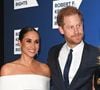 C'est un grand jour pour Meghan Markle et Harry !
Le prince Harry et Megan Markle au photocall de la soirée de gala "Robert F. Kennedy Human Rights Ripple of Hope 2022" à l'hôtel Hilton de New York City, New York, Etats-Unis.