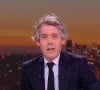 Yann Barthès annonce Pierre Garnier qui va interpréter "Nous on sait" sur le plateau de "Quotidien" accompagné d'un groupe de gospel