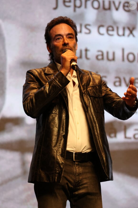 Exclusif - Anthony Delon représentait son père lors de la projection du film "Monsieur Klein" du réalisateur J. Losey lors du 50ème Festival La Rochelle Cinéma à La Coursive à La Rochelle le 3 juillet 2022. © Jean-Marc Lhomer/Bestimage 