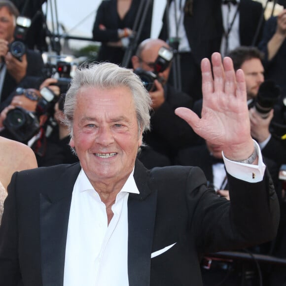 Alain Delon le 4 mai 2013 à Cannes, France.