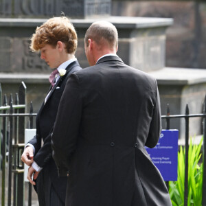 Le prince William de Galles - Mariage du duc de Westminster, Hugh Grosvenor, et Olivia Henson en la cathédrale de Chester. Le 7 juin © Justin Goff / Bestimage