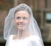 C'est un mariage fastueux qui se déroule actuellement en Angleterre ! 
Olivia Henson - Mariage du duc de Westminster, Hugh Grosvenor, et Olivia Henson en la cathédrale de Chester. © Julien Burton / Bestimage