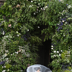 Olivia Henson - Mariage du duc de Westminster, Hugh Grosvenor, et Olivia Henson en la cathédrale de Chester. Le 7 juin © Justin Goff / Bestimage