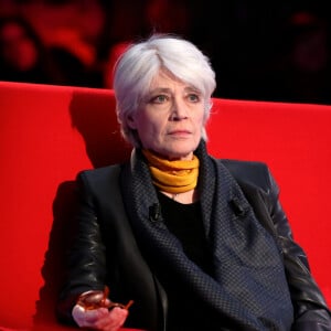 Tout comme Françoise Hardy.
Exclusif - Enregistrement de l'émission "Le Divan" présentée par Marc-Olivier Fogiel avec Françoise Hardy en invitée. Elle sera diffusée sur France 3. © Dominique Jacovides / Bestimage