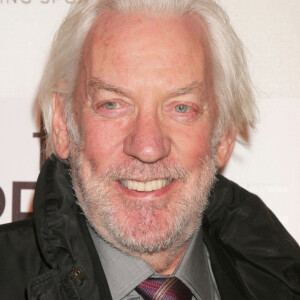 Archives - Donald Sutherland est mort à 88 ans - L'acteur à la 4e édition du Festival du film de Tribeca pour la première de "Fierce People" à New York le 24 avril 2005 