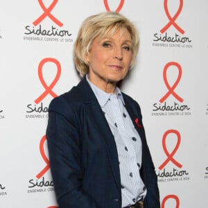 Evelyne Dhéliat participe au lancement du Sidaction 2022 à la Salle Wagram le 7 mars 2022 à Paris. Nasser Berzane/ABACAPRESS.COM