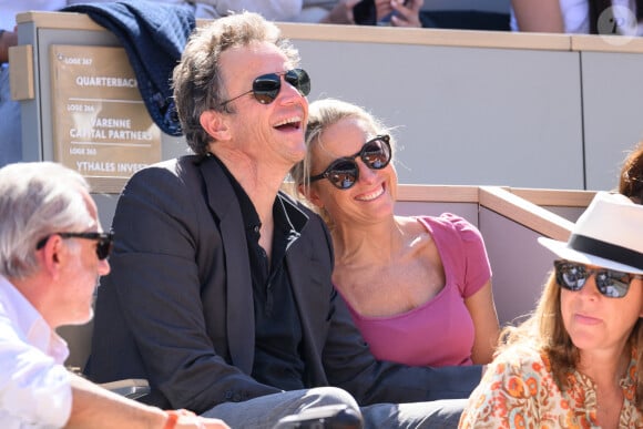 Arthur Sadoun et Anne-Sophie Lapix assistent aux Internationaux de France 2024 à Roland Garros le 7 juin 2024. Laurent Zabulon/ABACAPRESS.COM