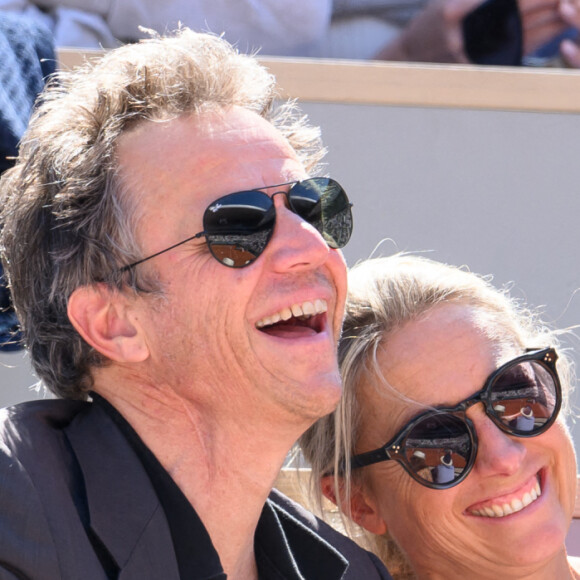 Arthur Sadoun et Anne-Sophie Lapix assistent aux Internationaux de France 2024 à Roland Garros le 7 juin 2024. Laurent Zabulon/ABACAPRESS.COM