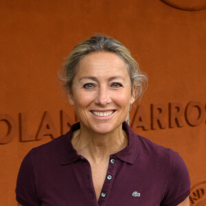 Anne-Sophie Lapix assiste aux Internationaux de France 2024 à Roland Garros le 2 juin 2024. Laurent Zabulon/ABACAPRESS.COM