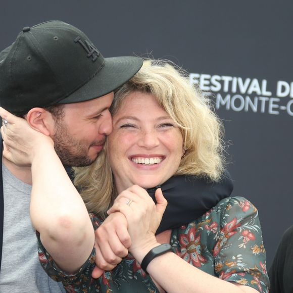 Ali Marhyar, Cécile Bois et Raphaël Lenglet lors du photocall de "Candice Renoir" lors du 57ème Festival de la télévision de Monté-Carlo le 17 juin 2017. © Denis Guignebourg / Bestimage  