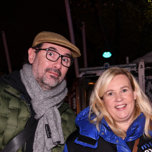 En effet, le chef révèle être souvent coupé au montage par la production.
Exclusif - Paul Pairet, Hélène Darroze, Stéphane Rotenberg - Inauguration de la saison hivernale "Chez Monix" au restaurant "Le Splash" à Asnières-sur-Seine le 25 novembre 2021. © Rachid Bellak/Bestimage