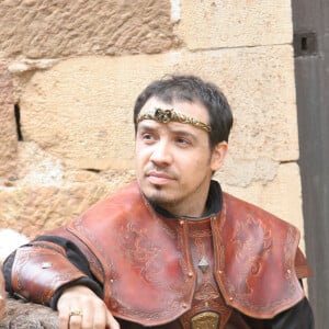 Tournage Kaamelott 2005 avec Alexandre er Lionnel Astier - Archive Portrait