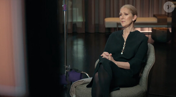 Et souffre ainsi de nombreux spasmes. 
Image extraite du documentaire I Am: Celine Dion. Photo : JLPPA