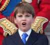 Louis a été très turbulent pendant Trooping the Colour
Le prince Louis de Galles - Les membres de la famille royale britannique au balcon du Palais de Buckingham lors de la parade militaire "Trooping the Colour" à Londres, Royaume Uni