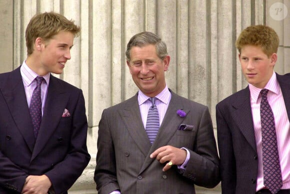 Le 15 juin 2024, le prince William s'est rendu à l'événement Trooping the Colour organisé en l'honneur de son papa
Archives : Charles, Harry et William