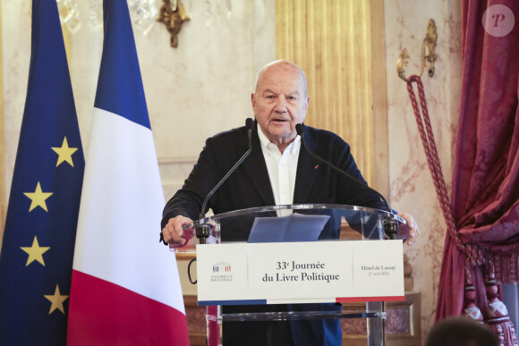 Marc Ladreit de Lacharrière - Personnalités lors de la 33ème Journée du Livre Politique à l'Assemblée Nationale à Paris. Le 27 avril 2024 © Jack Tribeca / Bestimage