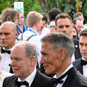 Le prince Albert II de Monaco et la princesse Charlene durant la cérémonie de clôture du 63ème Festival de Télévision de Monte-Carlo au Grimaldi Forum à Monaco, le 18 juin 2024. © Bruno Bebert / Bestimage