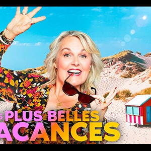 Alors que l'émission "Les plus belles vacances" va signer son retour sur TF1, Valérie Damidot va se lancer un nouveau défi
Affiche promotionnelle des "Plus belles vacances"
