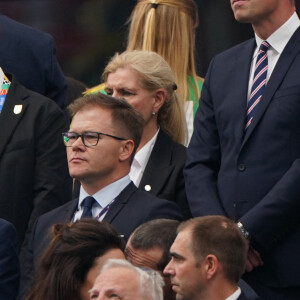 Le prince William pendant Danemark-Angleterre, match comptant pour l'Euro. © EURO 2024 News Pool (ENP)/MirrorPix/Bestimage