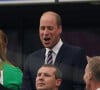 A l'occasion de l'affrontement entre leurs deux pays.
Le prince William pendant Danemark-Angleterre, match comptant pour l'Euro. © EURO 2024 News Pool (ENP)/MirrorPix/Bestimage