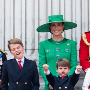 Le prince William, la princesse Catherine, Kate, et leurs enfants George, Charlotte et Louis lors de Trooping the Colour le 17 juin 2023 © Justin Ng/Avalon/ABACAPRESS.COM