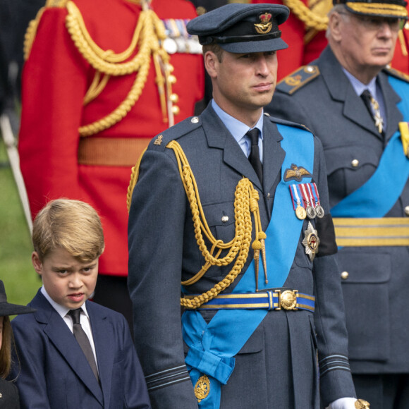 Le prince William, la princesse Catherine, Kate, et leurs enfants George et Charlotte le 19 septembre 2022 © Jane Barlow/PA Wire/ABACAPRESS.COM