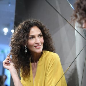 Exclusif - Linda Hardy - Personnalités au cocktail du joailler "Baümer", place Vendôme à Paris, pour fêter l'arrivée de l'été. Le 2 juin 2022 © Rachid Bellak / Bestimage