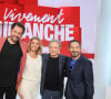 Exclusif - Nicolas Peyrac, Eric Antoine, Sylvie Tellier, Michel Drucker et Regis Mailhot - Enregistrement de l'émission "Vivement dimanche" au Studio Gabriel à Paris, présentée par M.Drucker et diffusée le 23 juin sur France 3 © Guillaume Gaffiot / Bestimage 