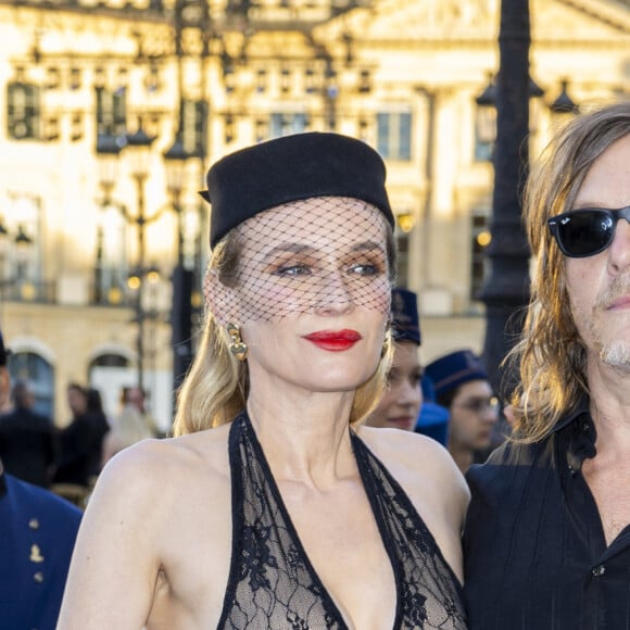 Diane Kruger, Norman Reedus au Défilé " Vogue World " Place Vendôme dans le cadre de la Fashion Week de Paris, France, le 23 juin 2024. © Olivier Borde/Bestimage