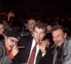 Ils se connaissaient depuis leur jeunesse. 
Ticky Holgado, Martin Lamotte et Johnny Hallyday - Soirée amateurs de cigares