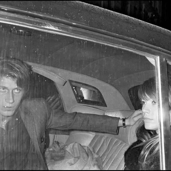 Quand celle-ci n'était pas encore publiquement annoncée.
Jacques Dutronc et Françoise Hardy (archive)