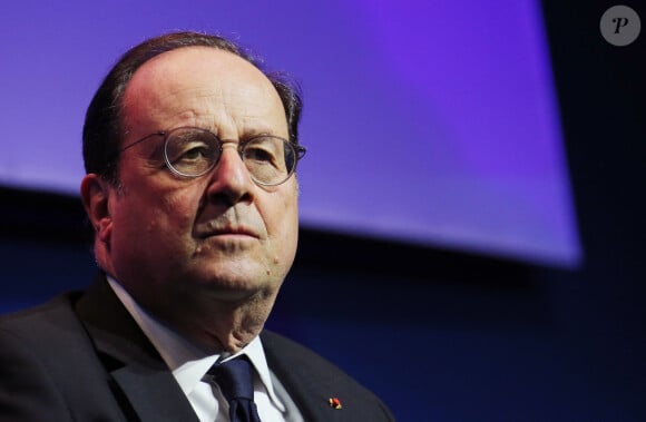 Exclusif - François Hollande clôture le 6ème salon mondial de l'écologie "World Impact Summit 2024" à Bordeaux, France, le 8 mars 2024. © Patrick Bernard/Bestimage
