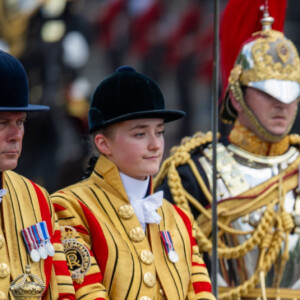 Le roi Charles III d'Angleterre et L'empereur du Japon Naruhito - Cérémonie d'accueil et trajet en calèche lors de la visite de l'empereur Naruhito du Japon à Londres le 25 juin 2024. © Photoshot / Panoramic / Bestimage 