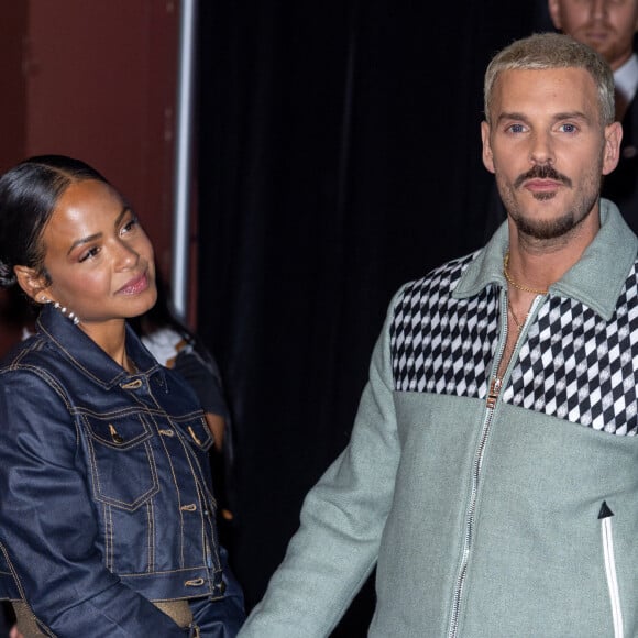 M. Pokora a été choisi comme porteur de la flamme olympique
 
Christina Milian et son mari Matt Pokora (M.Pokora) - Avant-première du film "Les Trolls 3" au cinéma Gaumont Marignan à Paris. Le 11 octobre 2023 © Olivier Borde / Bestimage