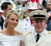 Pour l'occasion, le compte Instagram du Palais princier a publié une photo du couple
Mariage du prince Albert de Monaco et de la princesse Charlene.