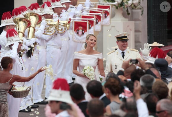 Mariage du prince Albert de Monaco et de la princesse Charlene.