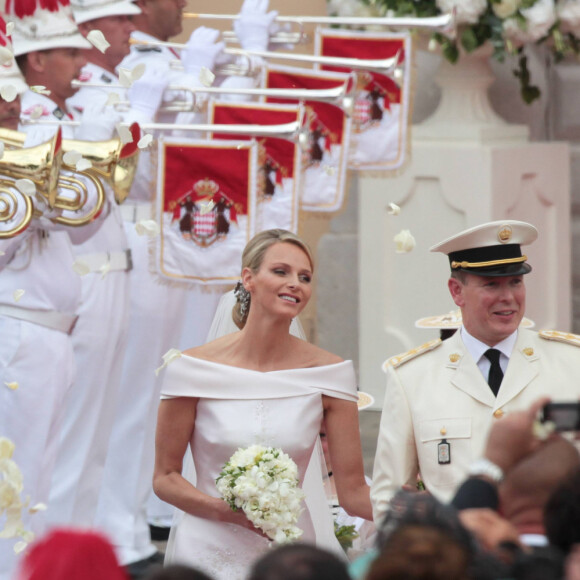 Mariage du prince Albert de Monaco et de la princesse Charlene.