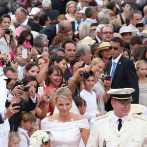 Mariage du prince Albert de Monaco et de la princesse Charlene.