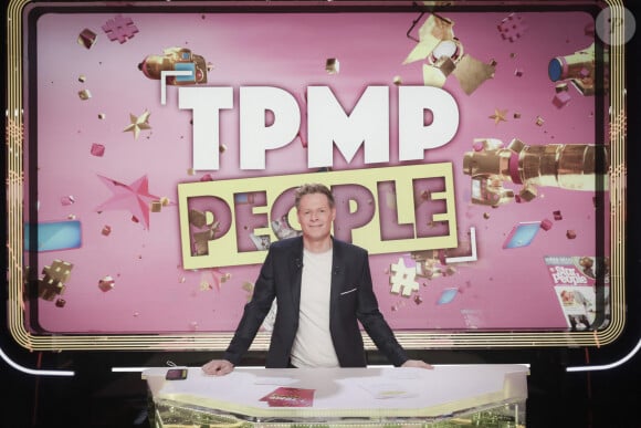 Exclusif - Matthieu Delormeau sur le plateau de l'émission TPMP People, enregistrée le 14 avril 2023, présentée par M.Delormeau et diffusée le 15 avril 2023, à Paris, France. © Jack Tribeca/Bestimage 
