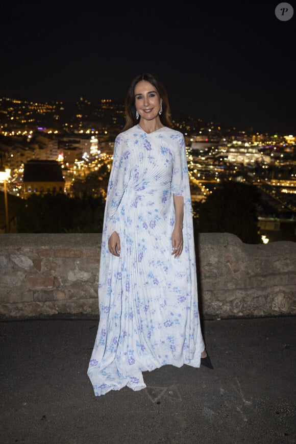 Elsa Zylberstein - Personnalités au dîner "Women in Motion" par le groupe Kering, Place de la Castre, lors du 77ème Festival International du Film de Cannes. Le 19 mai 2024 © Olivier Borde / Bestimage 